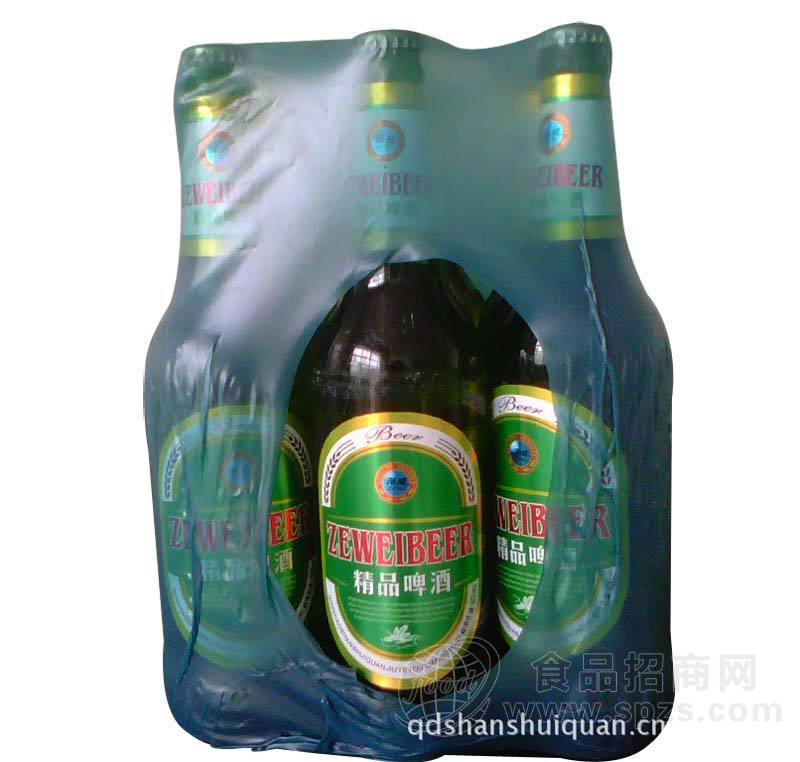 供应泽威600ML精品啤酒，清爽啤酒，麦香啤酒