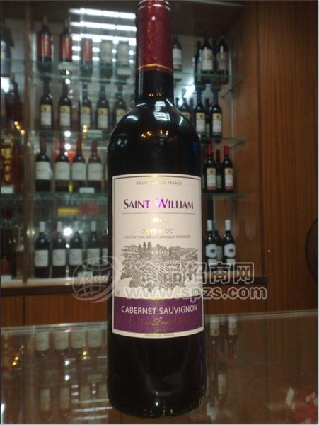 法國(guó)圣威廉梅洛紅葡萄酒Saint William Merlot