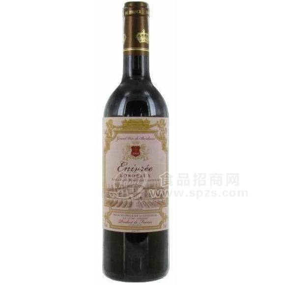 法国原瓶进口波尔多艾维古堡干红葡萄酒