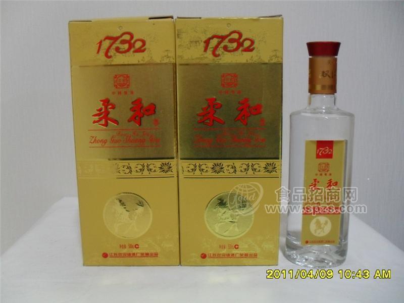 46%vol黄柔和酒