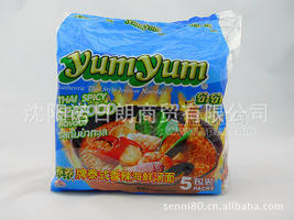 泰國原裝進(jìn)口 yumyum養(yǎng)養(yǎng)牌泰式香辣海鮮湯面70g*5包*6袋/箱