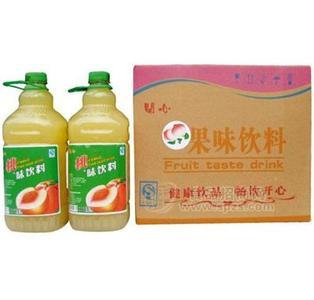 2.5L開心桃味飲料