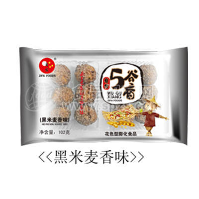 五谷香黑米麥香味102g