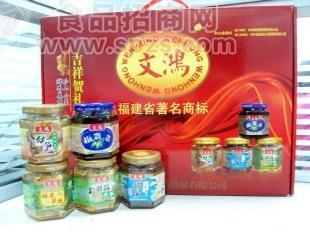 文鴻禮品盒、禮品盒、幼筍、魚罐頭、金針菇、梅菜筍絲