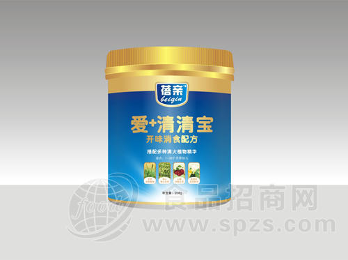 蓓亲清清宝208克开胃消食配方罐装全国火爆招商