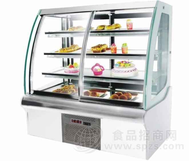 欧式前开门蛋糕柜展示柜