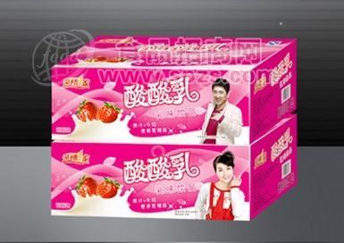 草莓酸酸乳箱装