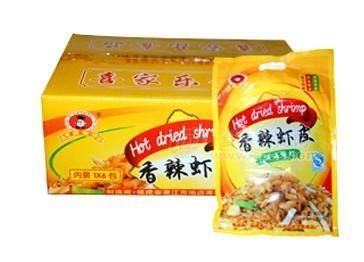 箱装香辣虾皮