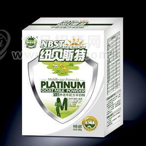 白金系列：白金400g中老年配方羊奶粉