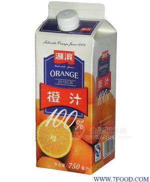湖滨100%橙汁