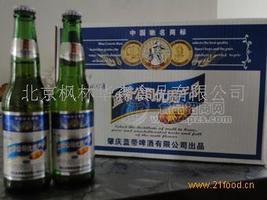 藍帶v冰爽啤酒