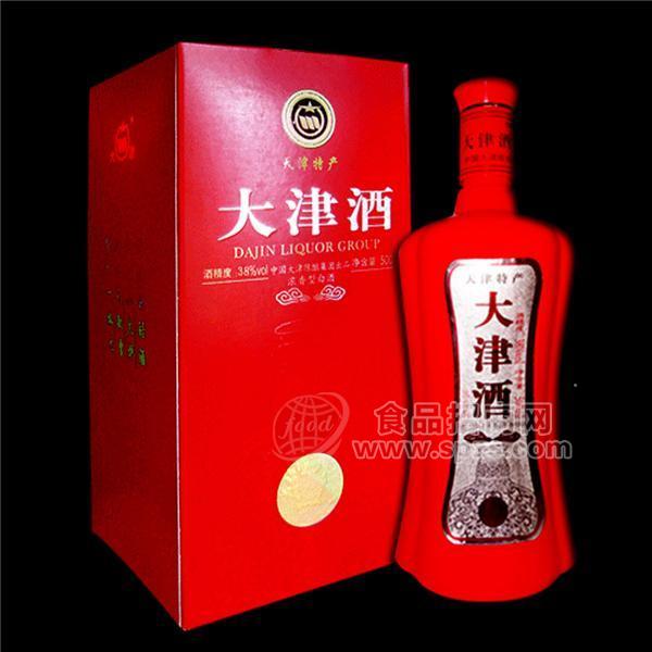 天津便宜白酒批發(fā)團購大津酒紅盒