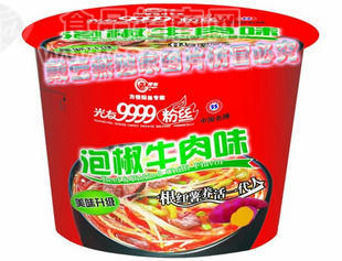 光友9999方便粉絲系列 泡椒牛肉味100g桶