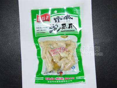 哈得老野山椒泡凤爪100g