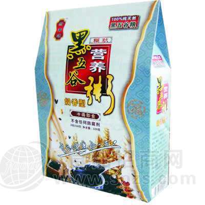 黑五谷营养粥 盒装-奶香型