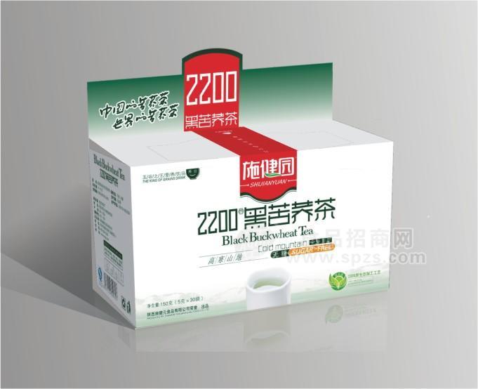 施健园黑苦荞茶