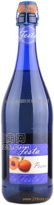 菲絲她 藍(lán)冰低醇起泡酒(鮮桃味)