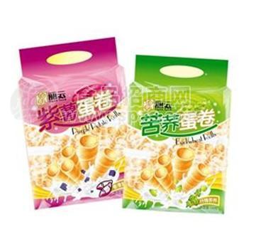 紫薯-苦蕎蛋卷