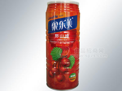 果乐美野山楂960ml