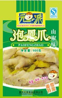 泡凤爪山椒味100克