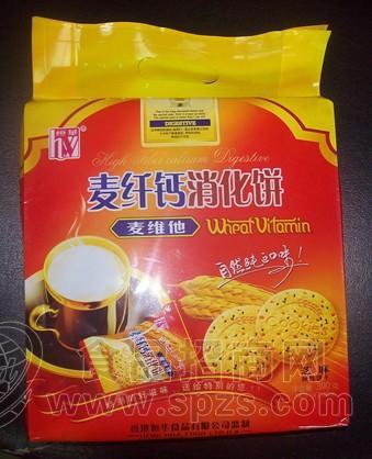 麦纤钙消化饼芝麻味