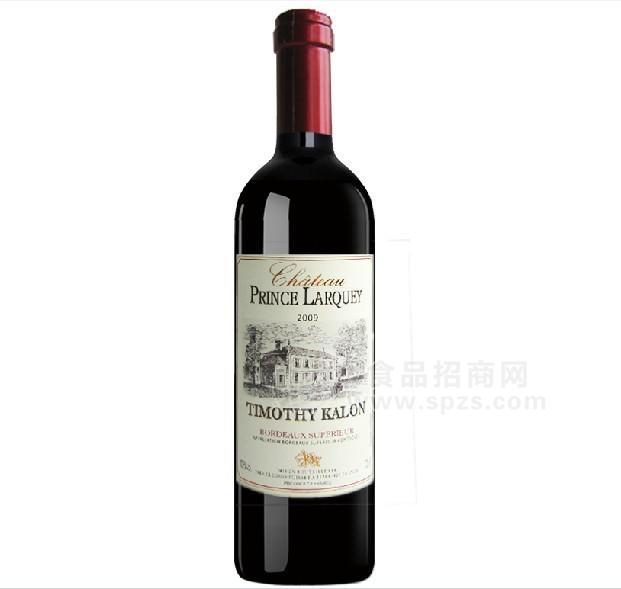 供应吉洛酒庄 法国 AOC级 拉奎王子干红葡萄酒