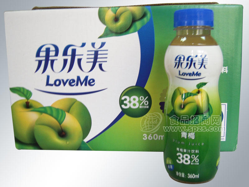 ·果乐美青梅饮料360mlx15瓶 