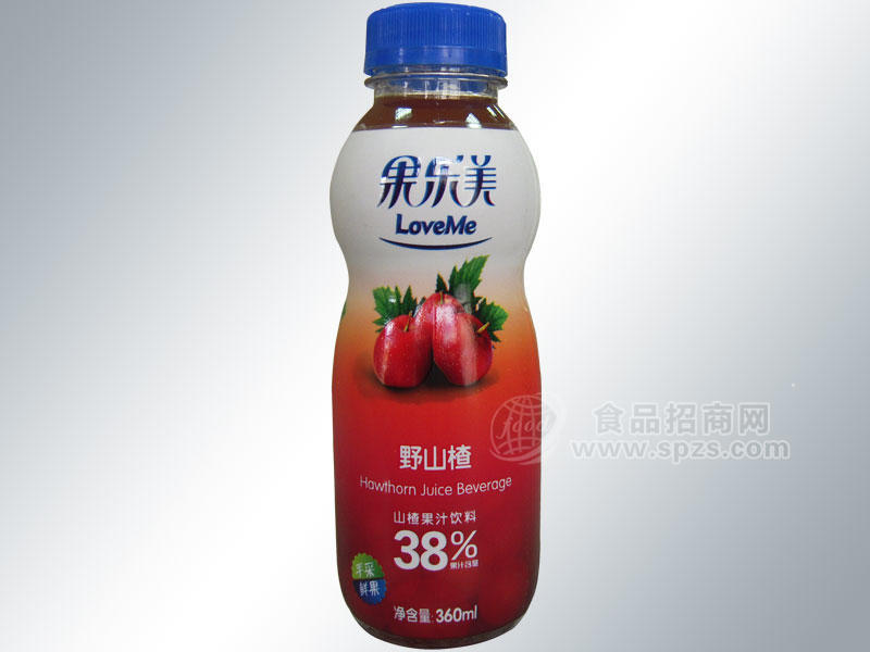 ·果乐美野山楂360ml 