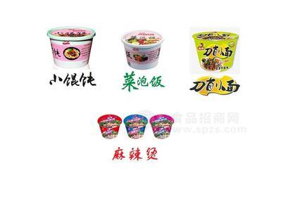 顾大嫂方便小馄饨、菜泡饭、刀削面、麻辣烫