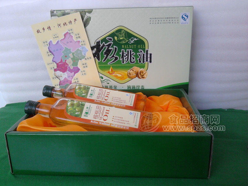 河北省石家庄特产——赞皇核桃油礼品套装