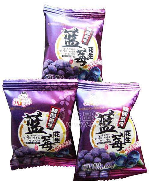蓝莓花生组合