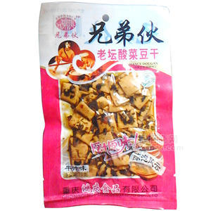 兄弟伙酸菜牛汁味豆干70克