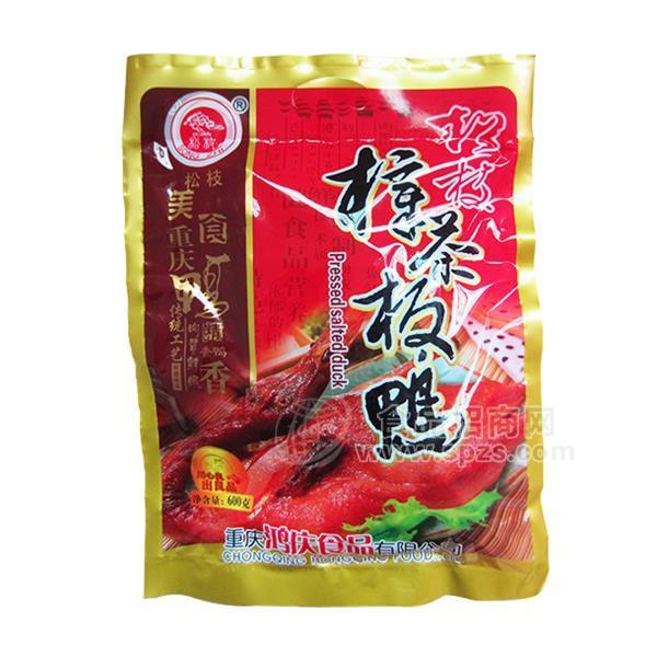 松枝樟茶板鴨彩袋-600g