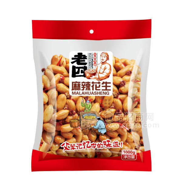 老四 麻辣花生1000g