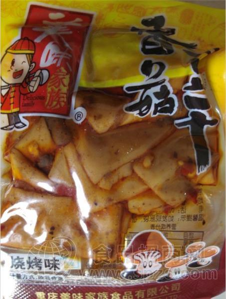 香菇豆干烧烤味散称