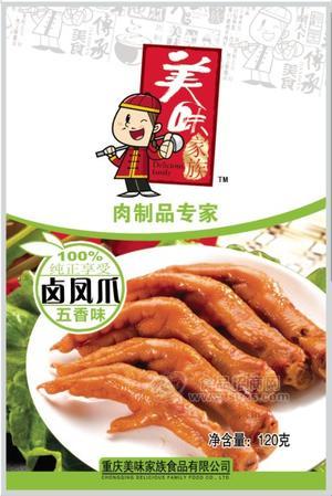 卤凤爪五香味120克