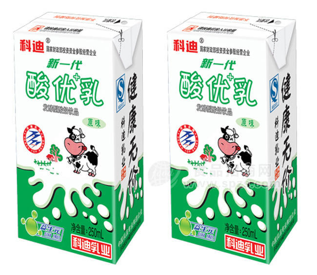 新一代酸優(yōu)乳 原味250ml