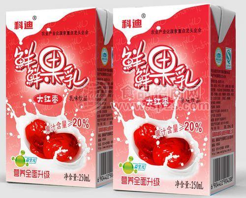 鮮鮮果乳 大紅棗250ml