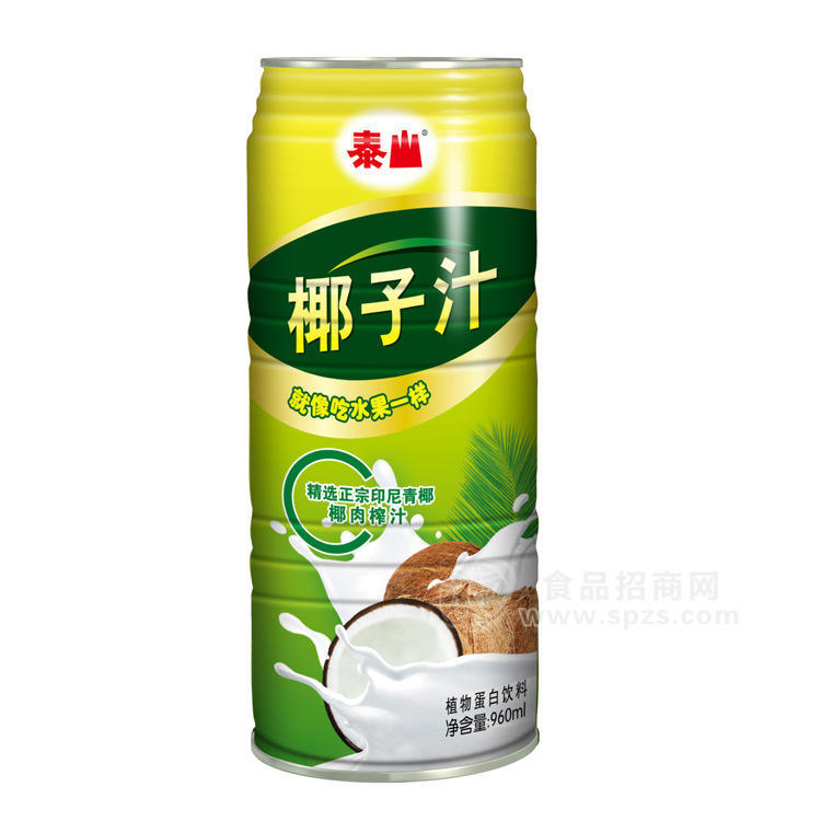 供應(yīng)泰山食品 臺(tái)灣果汁 臺(tái)灣椰子汁 960ml 12瓶