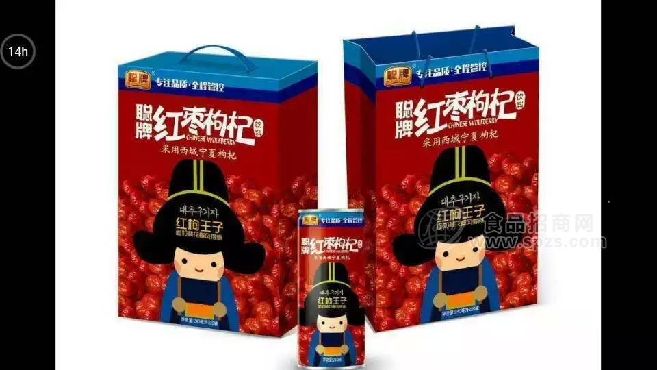 聪牌-红枣枸杞果疏饮品240ml