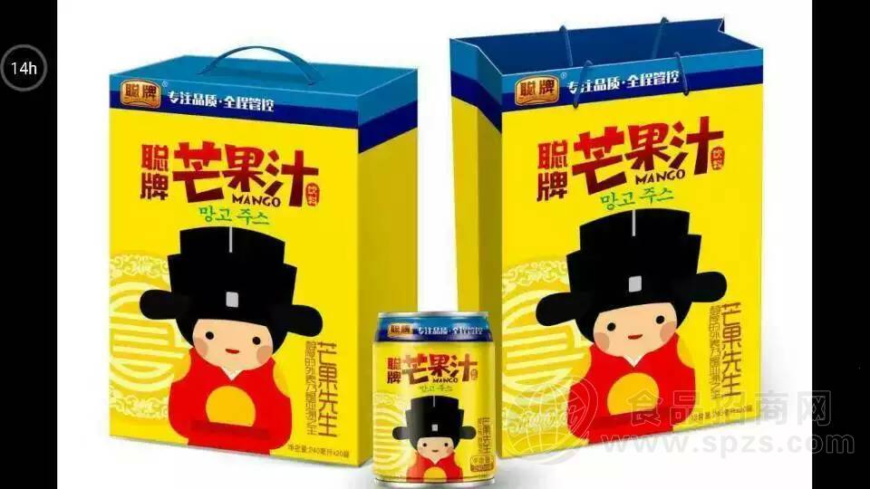 聪牌-芒果汁饮品240ml