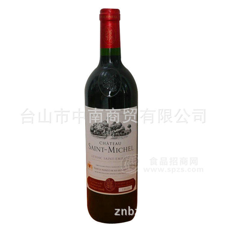 供應(yīng)圣-米歇爾波爾多葡萄酒 法國進(jìn)口精品原裝紅酒