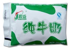 嘉盛純牛奶
