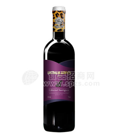 澳洲豹Australia Leopard红宝石赤霞珠红葡萄酒