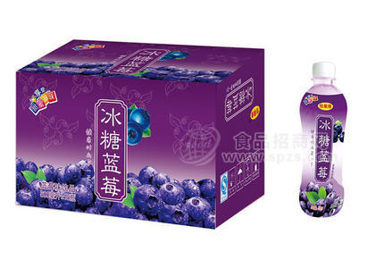 冰糖藍(lán)莓藍(lán)莓味飲料