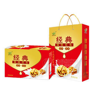 好佳佳風(fēng)味飲品 經(jīng)典核桃花生奶 禮盒裝