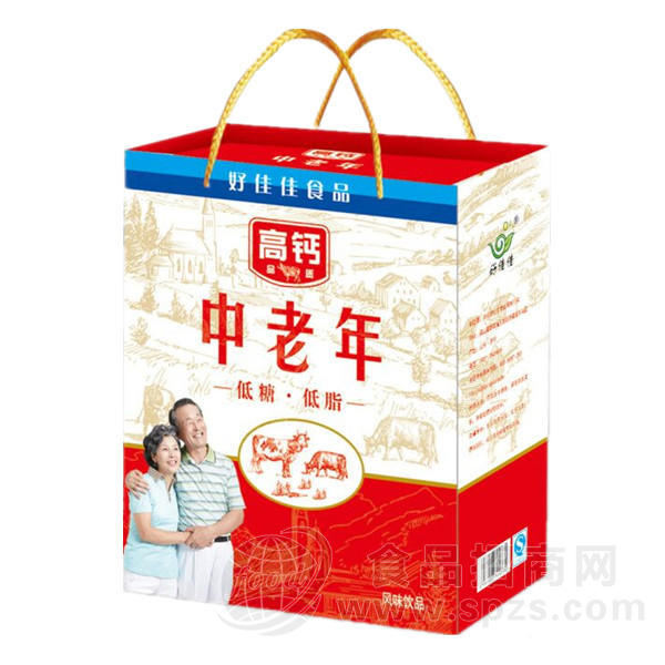 好佳佳高钙中老年低糖低脂风味饮品