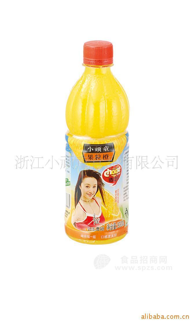 供應500ML 1.25L果粒橙