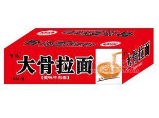 智远大骨拉面美味牛肉面1x24包