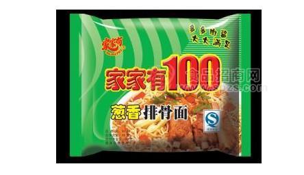 家家有100葱香排骨面